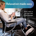 Cloud Massage Shiatsu Foot Massager Machine -Increases Blood Flow Circulation, Deep Kneading, with Heat Therapy -Deep Tissue, Plantar Fasciitis, Diabetics, Neuropathy