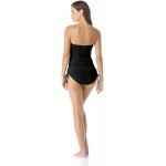 Anne Cole Women's Twist Front Shirred One Piece Swimsuit