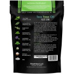Tea Tree Oil Foot Soak with Epsom Salt - Made in USA - for Toenail Fungus, Athletes Foot, Stubborn Foot Odor Scent, Fungal, Softens Calluses &amp; Soothes Sore Tired Feet - 16 Ounces