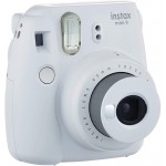 Fujifilm instax Mini 9 Instant Camera (Smokey White) and instax Film Twin Pack (20 Exposures) Bundle