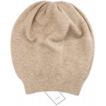 WaySoft 100% Cashmere Beanie for Women in a Gift Box, Oversized Women Beanie Hat