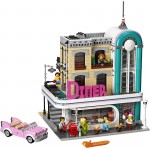 LEGO Creator Expert Downtown Diner 10260 Building Kit, Model Set and Assembly Toy for Kids and Adults (2480 Pieces)