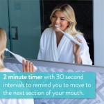 TAO Clean Umma Diamond Sonic Toothbrush and Cleaning Station – Super Nova White – Electric Toothbrush with Ergonomic Handle, Dual Speed Settings