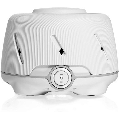 Marpac Yogasleep Dohm (White/Gray) The Original Noise Machine Soothing Natural Sound from a Real Fan Noise Cancelling Sleep Therapy, Dohm Gray, 1 Count (Pack of 1)