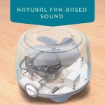 Marpac Yogasleep Dohm (White/Gray) The Original Noise Machine Soothing Natural Sound from a Real Fan Noise Cancelling Sleep Therapy, Dohm Gray, 1 Count (Pack of 1)