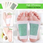 Samsali Foot Pads, Upgraded 2 in 1 Nature Foot Pads, Rapid Foot Care and Pain Relief, Higher Efficiency Than Foot Sleeve and Metatarsal Pads, Foot Pads for Foot Care, 20 Pad