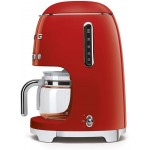 Smeg Drip Filter Coffee Machine, Red, 10 cup