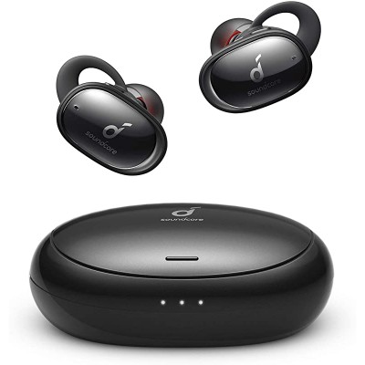 Soundcore by Anker Liberty 2 Wireless Earbuds, Diamond-Inspired Drivers, 32H Playtime, HearID Personalized Sound, Bluetooth 5.0, Bluetooth Headphones, 4 Mics with Uplink Noise Cancellation