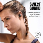 Soundcore by Anker Spirit Dot 2 True Wireless Earbuds, Deep Bass, IPX7 Waterproof, Sweatproof, 16H Playtime, Fast Charge, Comfortable AirWings, Bluetooth 5, Sports Earphones, Workout, Gym, Jogging