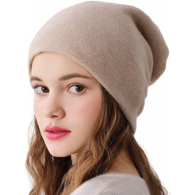 Aspen Double Layered 100% Cashmere Beanie High-Performance Cashmere Ski Beanie