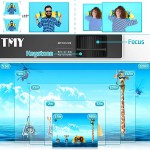 TMY Projector 7500 Lumens with 100 Inch Projector Screen, 1080P Full HD Supported Video Projector, Mini Movie Projector Compatible with TV Stick HDMI VGA USB TF AV, for Home Cinema &amp; Outdoor Movies.