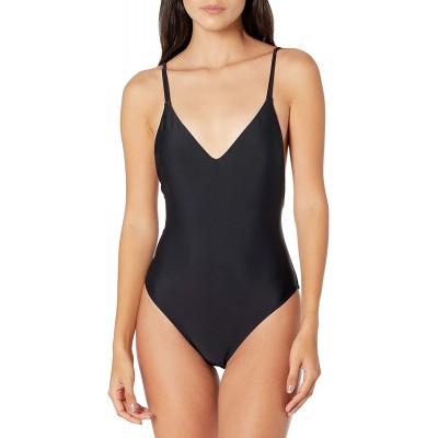 Volcom Women's Simply Solid One Piece Swimsuit (Regular & Plus Size)