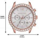 Michael Kors Layton Chronograph Stainless Steel Watch