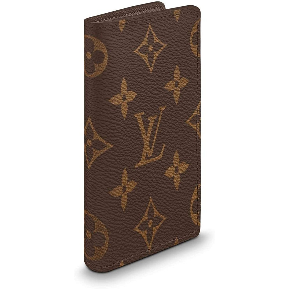 Louis Vuitton Pocket Organizer Monogram Canvas Wallet Card Case