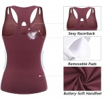 Workout Tank Tops for Women with Built in Bra Womens Tops Yoga Racerback Tank