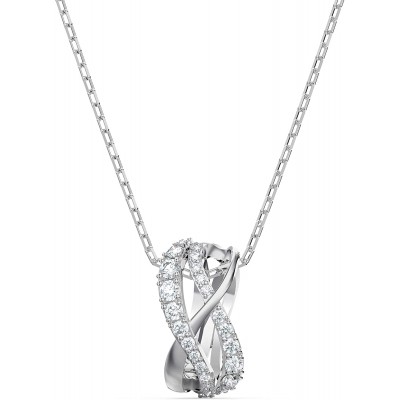 Swarovski Women&#39;s Twist Row Crystal Necklace Jewelry Collection