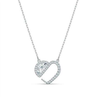 SWAROVSKI Women&#39;s Hear Heart Jewelry Collection, Clear Crystals (Amazon Exclusive)