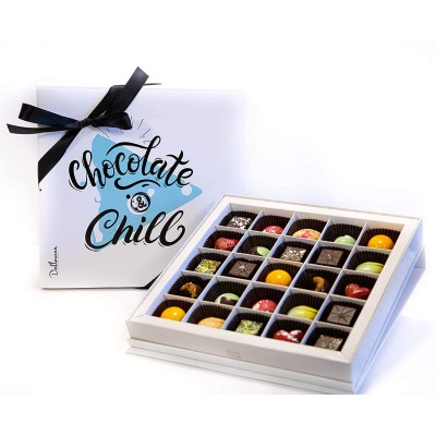 Dallmann Confections Chocolate Survival Kit, San Diego-Made Fine European Chocolates, Choco and Chill (25 Chocolates)
