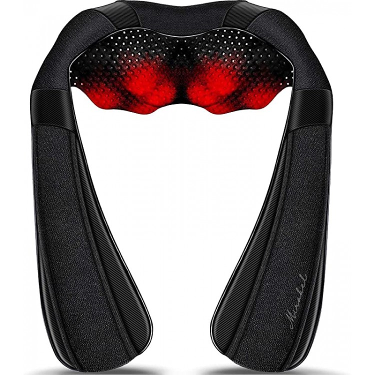 Mirakel Neck Massager, Shiatsu Back Neck Massager with Heat, Electric Back Massager, Neck Massager Pillow for Neck, Back, Shoulder, Foot, Leg, Muscle Pain Relief, Shoulder Massager - Graduation Gifts