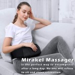 Mirakel Neck Massager, Shiatsu Back Neck Massager with Heat, Electric Back Massager, Neck Massager Pillow for Neck, Back, Shoulder, Foot, Leg, Muscle Pain Relief, Shoulder Massager - Graduation Gifts