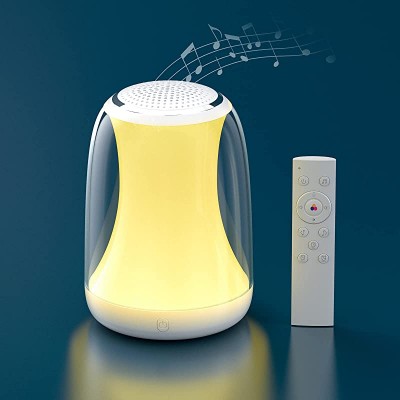 Novostella Baby Sound Machine with Night Light for Kids Nursery Sleeping Breastfeeding, White Noise Machine with 11 HiFi Soothing Sounds, Remote/Touch Control USB Charge