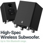 Majority K2 Sound Bar and Wireless Subwoofer | 2.1 Surround Sound with Bluetooth | with FM Radio and Multi-Connection