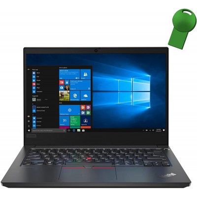 Lenovo ThinkPad E14 14" FHD Business Laptop Computer, Intel Quad-Core i5 10210U Up to 4.2GHz (Beats i7-7500U), 8GB DDR4 RAM, 1TB HDD, AC WiFi, Bluetooth 5.0, Windows 10 Pro, 64GB USB Flash Drive