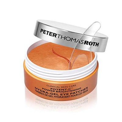 Peter Thomas Roth Potent-C Power Brightening Hydra-Gel Eye Patches With Vitamin C, Brightening Under-Eye Patches, 60 ct.