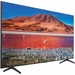 SAMSUNG UN50TU7000 50" 4K Ultra HD Smart LED TV (2020 Model) Bundle with Premiere Movies Streaming 2020 + 30-70 Inch TV Wall Mount + 6-Outlet Surge Adapter + 2X 6FT 4K HDMI 2.0 Cable