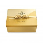 Godiva Chocolatier Chocolate Gold Gift Box, Assorted 140 pc.