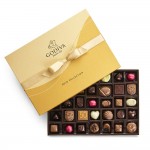 Godiva Chocolatier Chocolate Gold Gift Box, Assorted 140 pc.