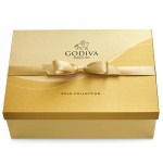 Godiva Chocolatier Chocolate Gold Gift Box, Assorted, 105 pc.