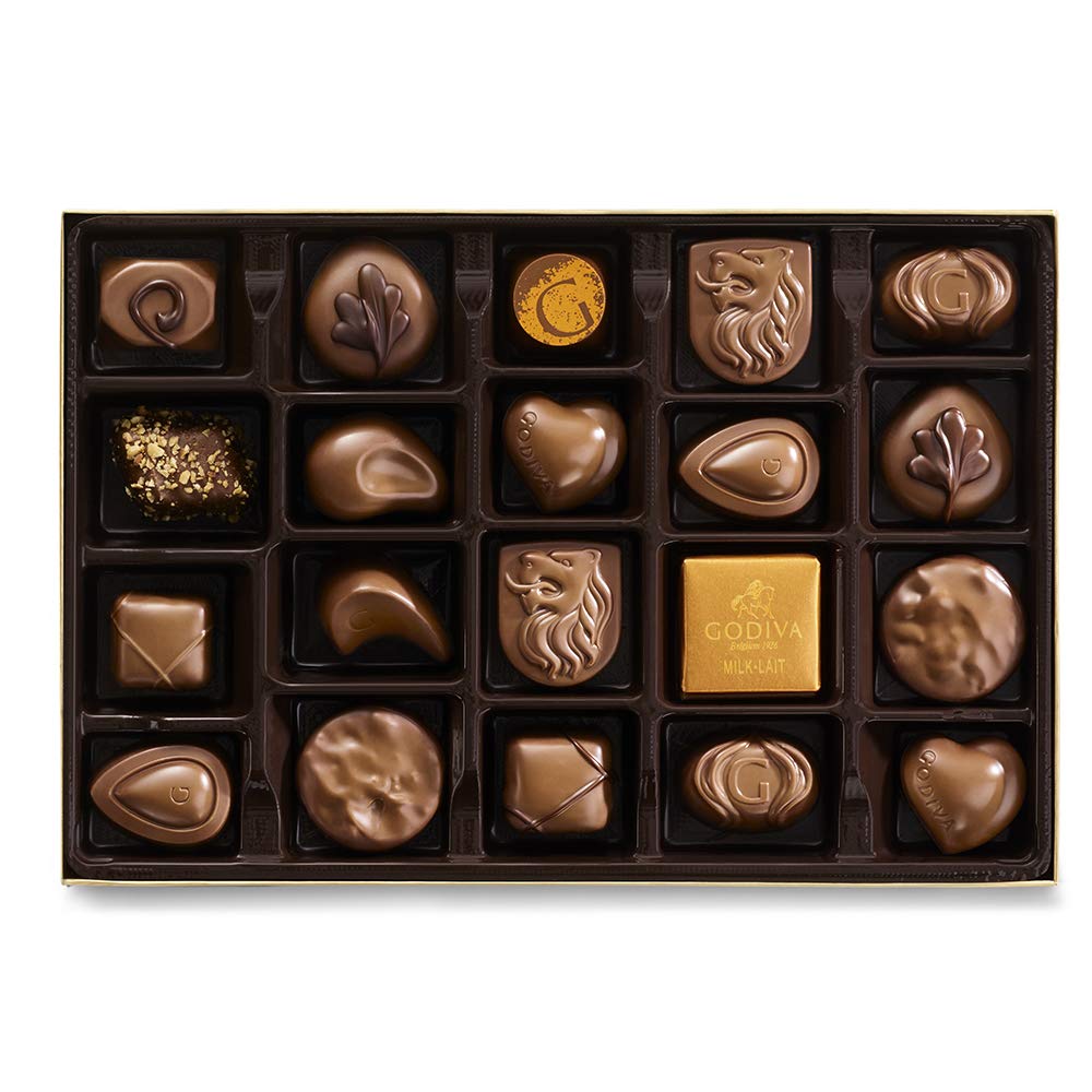 Godiva Chocolatier Gift Box, Milk Chocolate, MilkChocolate 22 pc.
