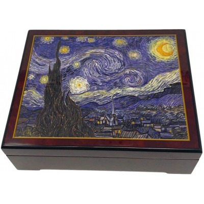 The San Francisco Music Box Company Van Gogh Starry Night Music Box