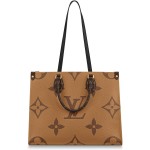 Louis Vuitton Reverse Monogram Giant Onthego MM Shoulder Bags Purse Handbags M45321