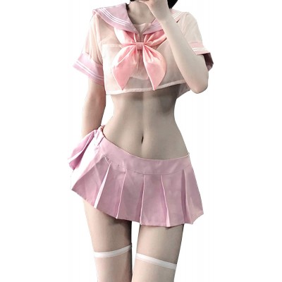 YOMORIO Lolita Anime Schoolgirl Uniform Cute and Sexy Sailor Cosplay Lingerie Japanese Underwear
