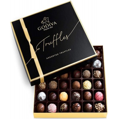 Godiva Chocolatier Signature Truffles Assorted Chocolate Gift Box, 36 pc.