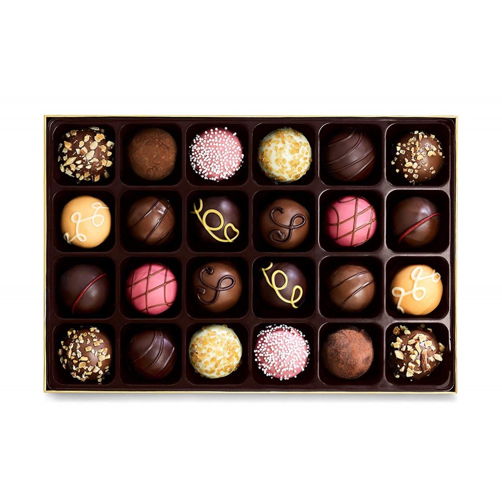 Godiva Chocolatier, Signature Truffles Assorted Chocolate Gift Box 24Ct