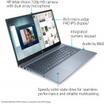 2021 HP Pavilion 15.6" FHD IPS Laptop, AMD Ryzen 5 4500U 6-Core, 8GB RAM, 512GB PCIe NVMe M.2 SSD, WiFi 6, HDMI, Numeric Keypad, Windows 10, Horizon Blue, W/ IFT Accessories