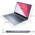 2021 HP Pavilion 15.6" FHD IPS Laptop, AMD Ryzen 5 4500U 6-Core, 8GB RAM, 512GB PCIe NVMe M.2 SSD, WiFi 6, HDMI, Numeric Keypad, Windows 10, Horizon Blue, W/ IFT Accessories