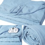 Warm Storm Electric Heated Blanket Polar Fleece King Size Dual Control 100&#39;&#39; x 90&#39;&#39; Fast Heating Throw Blanket,10 Heat Levels,Auto-Off,Machine Washable