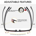 Colorblind Glasses That Make People See Color for Men- Premium High Contrast Colorblind Glasses (Black5)