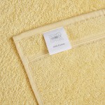 Degrees of Comfort Extra Large Turkish Bath Towels for Bathroom | Luxury Towel Set for Home Decor | 100% Cotton | Premium Hotel Quality - Yellow, 4 Bath Towels