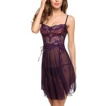 Avidlove Women Lace Lingerie Babydoll Dress Strap Chemise Sleepwear Sexy Nighty