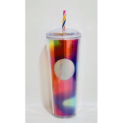 Starbucks 2021 Summer Rainbow Kaleidoscope 24oz Venti Tumbler