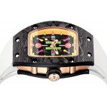 FEICE Women&#39;s Automatic Wrist Watch Fashion Skeleton Mechanical Watch Waterproof Wristwatch for Ladies FM606