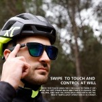 WGP Smart Audio Glasses (2nd Gen) for Outdoor Cycling Sport Sunglasses - Blue