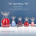 Sacredyna Grandma Birthday Gifts, Forever Flower Angel Gifts for Women