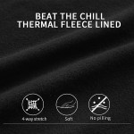 ATTRACO Fleece Lined Leggings Women Winter Thermal Insulated Leggings High Waist Workout Yoga Pants with Pockets