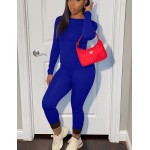 BORIFLORS Women&#39;s 2 Piece Track Suits Outfits Workout Long Sleeve Top Jogger Legging Pants Sets